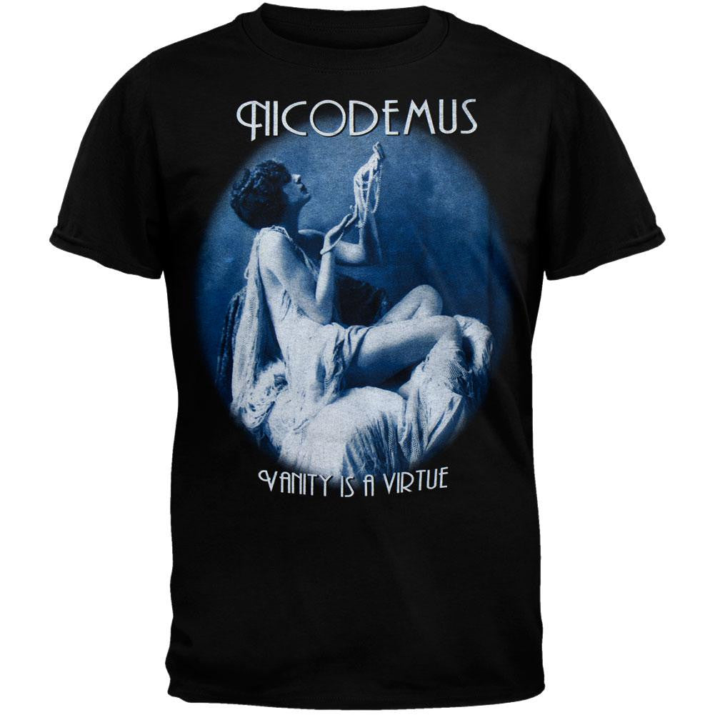 Nicodemus - Vanity Is A Virtue T-Shirt Men's T-Shirts Nicodemus XL Black 