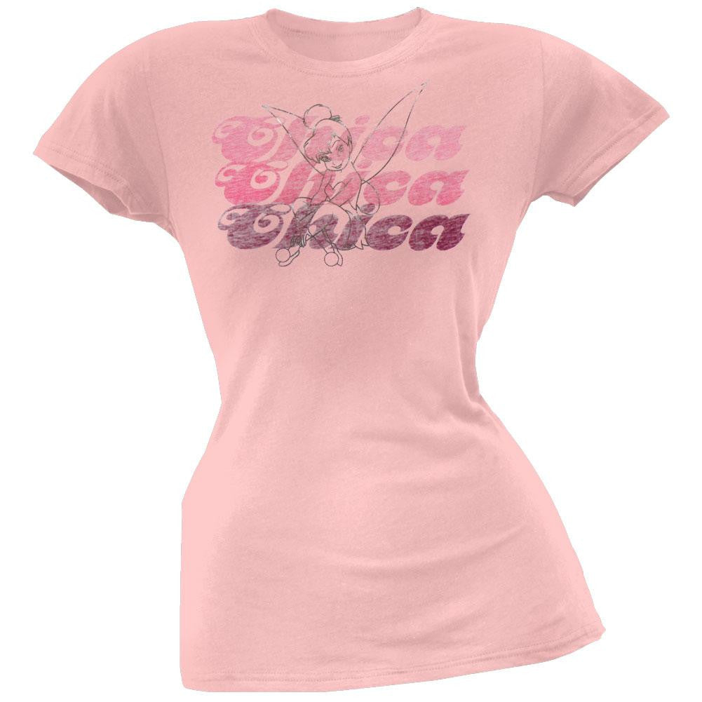 Disney - Tinkerbell Chica Juniors T-Shirt Juniors T-Shirts Tinkerbell SM Pink