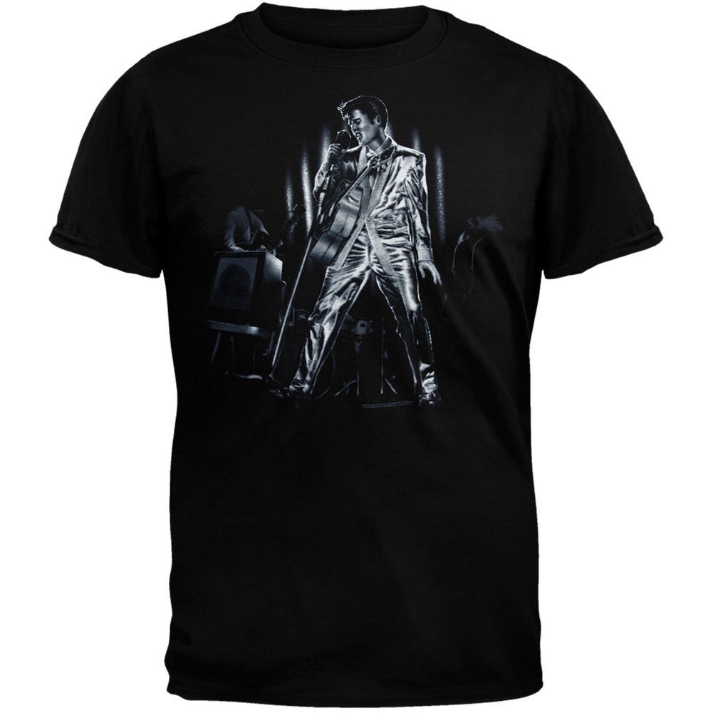 Elvis Presley - Show One T-shirt Men's T-Shirts Elvis Presley XL Black 
