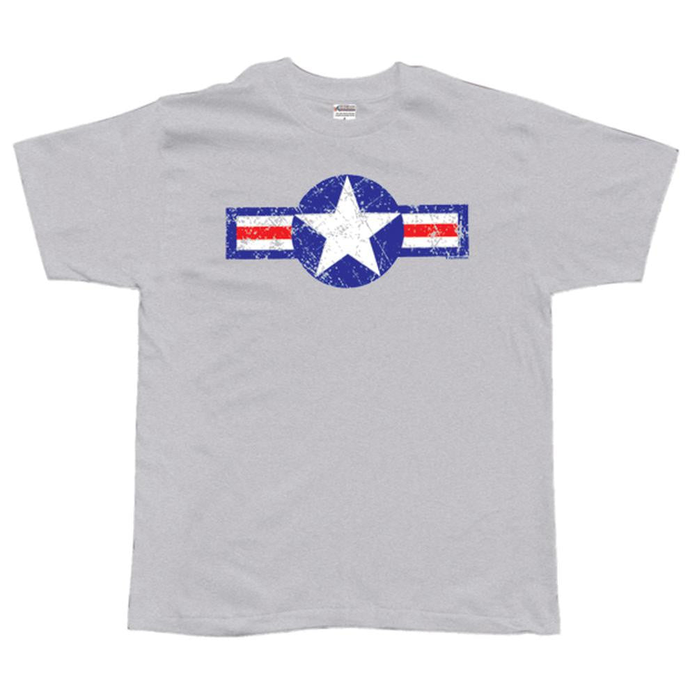 Air Force - Logo T-Shirt Men's T-Shirts US Air Force XL Grey 