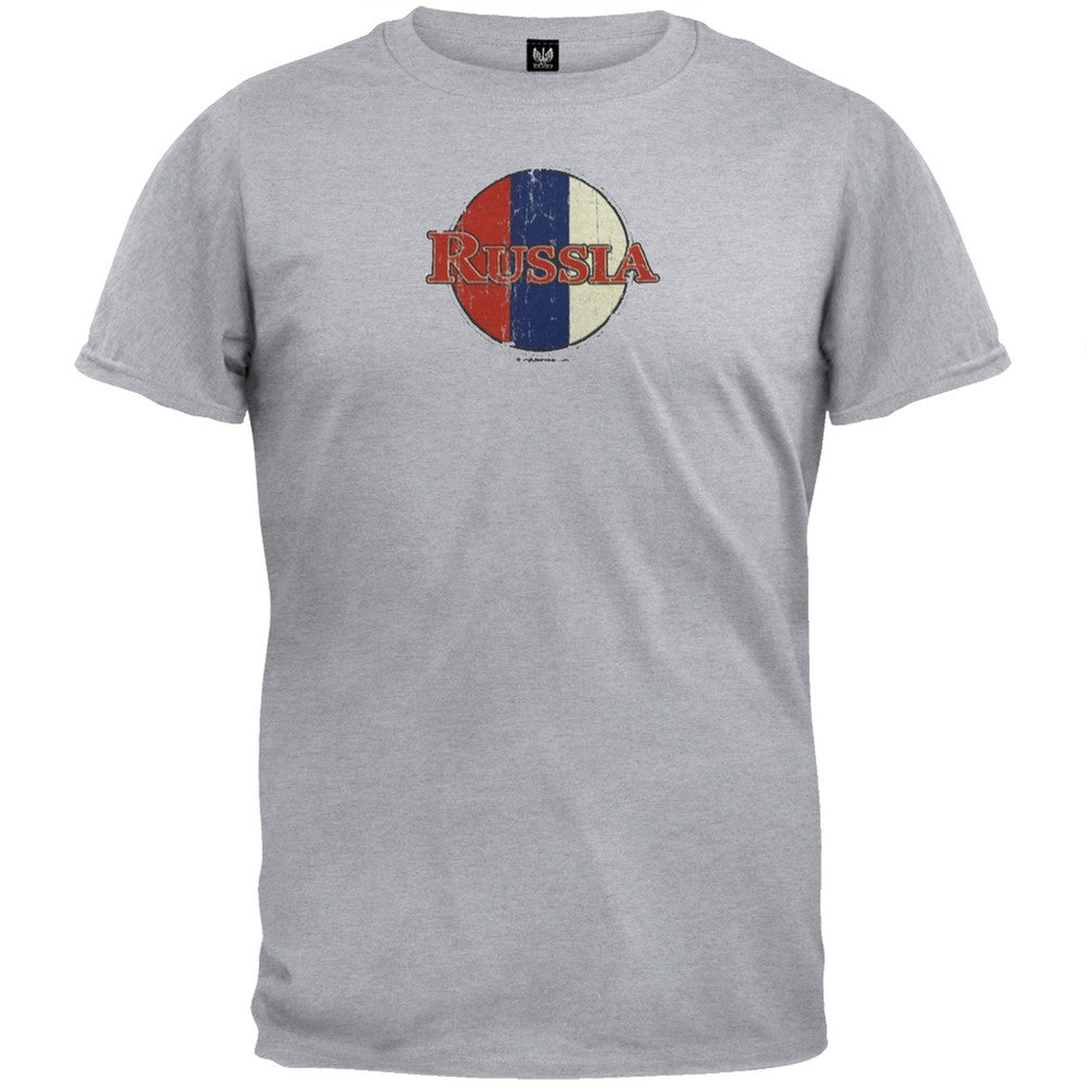 Russian Flag Logo T-Shirt Men's T-Shirts Old Glory   