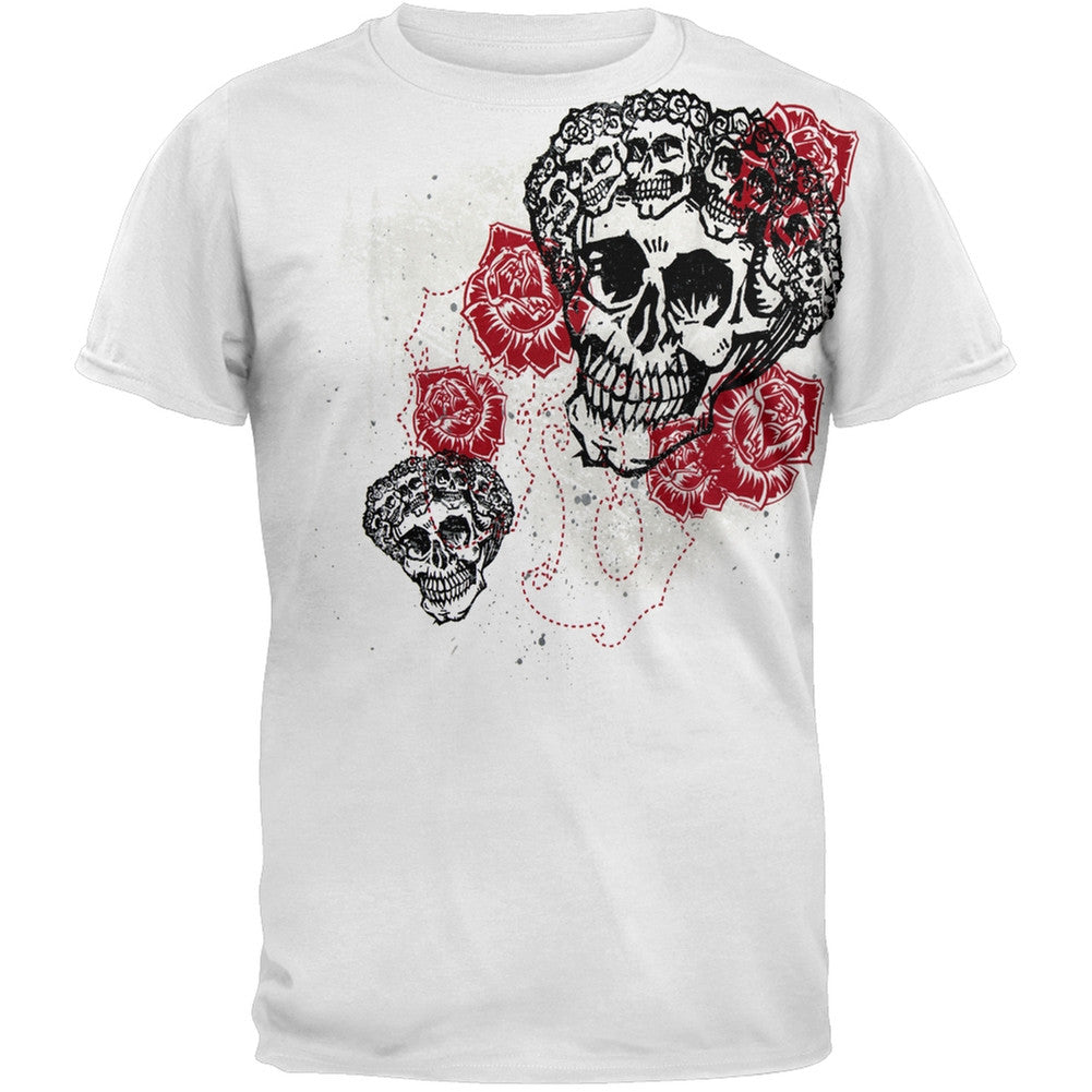 The Grateful Dead - Skull Crown T-Shirt Men's T-Shirts Grateful Dead   