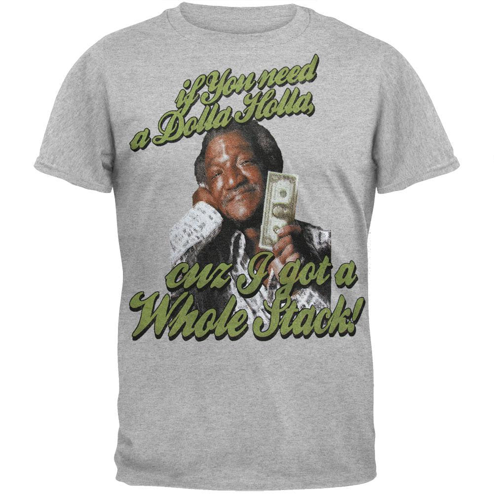 Sanford And Son - If You Need A Dolla T-Shirt Men's T-Shirts Sanford & Son SM Blue 