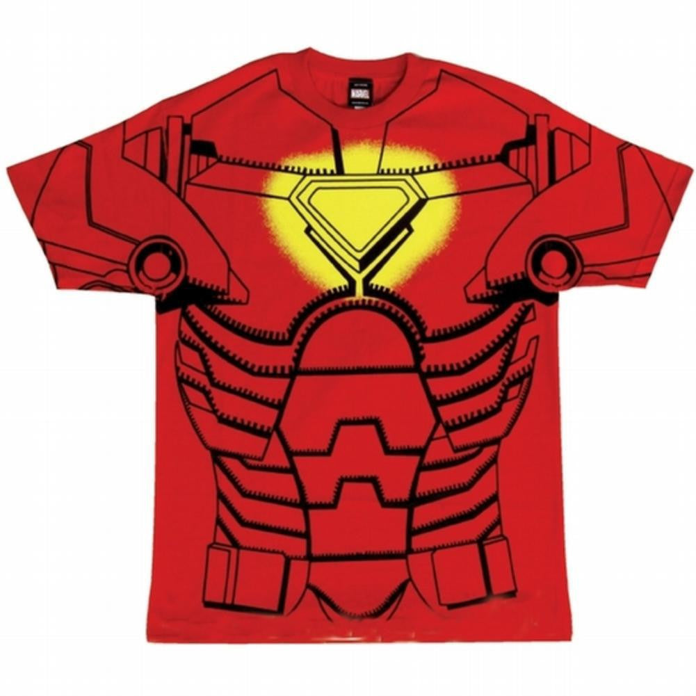 Iron Man - Costume T-Shirt Men's T-Shirts Iron Man   