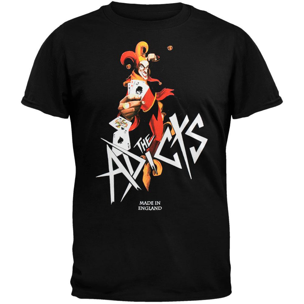 The Adicts - Jester T-Shirt Men's T-Shirts The Adicts SM Black 