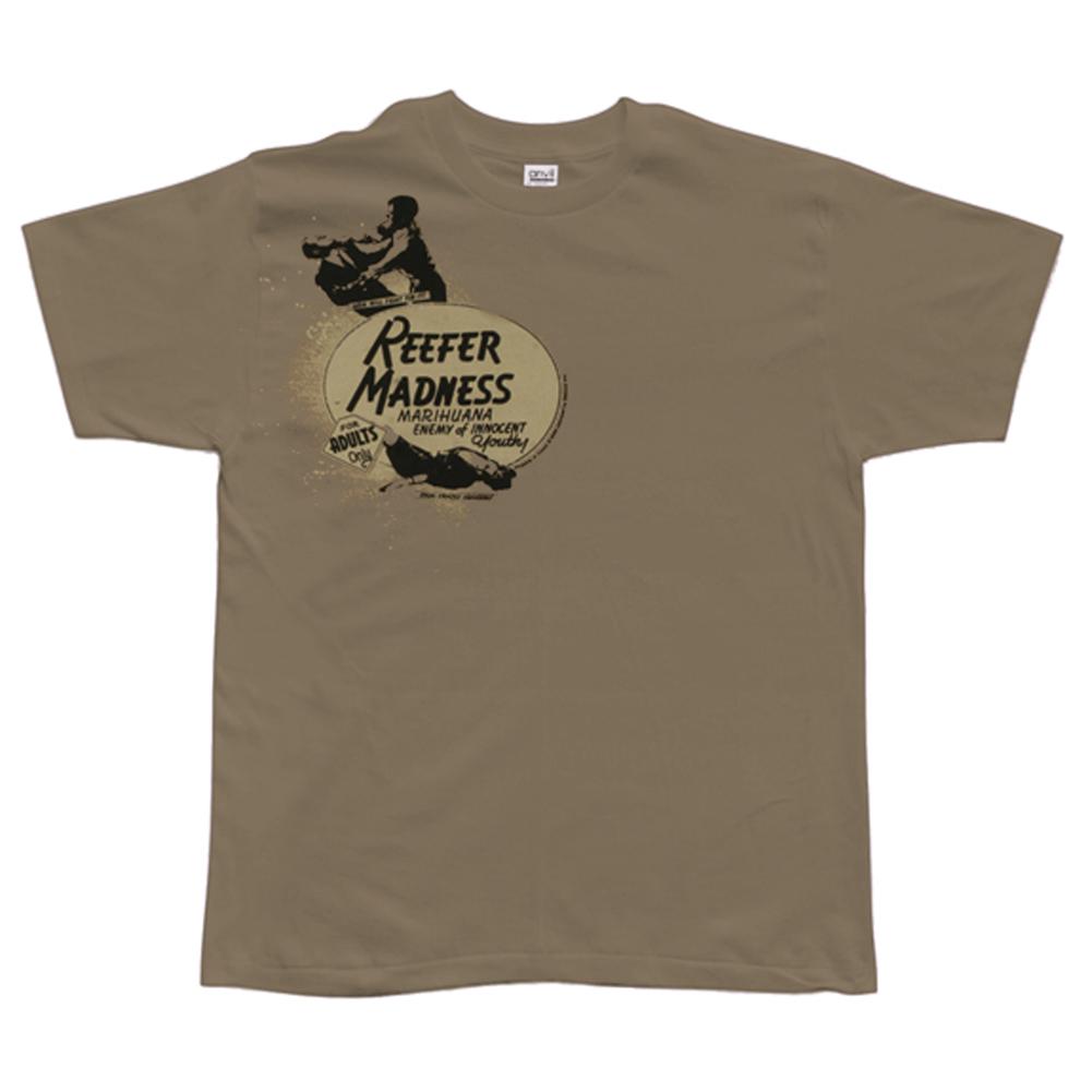 Reefer Madness - Corner Logo Soft T-Shirt Men's T-Shirts Reefer Madness   