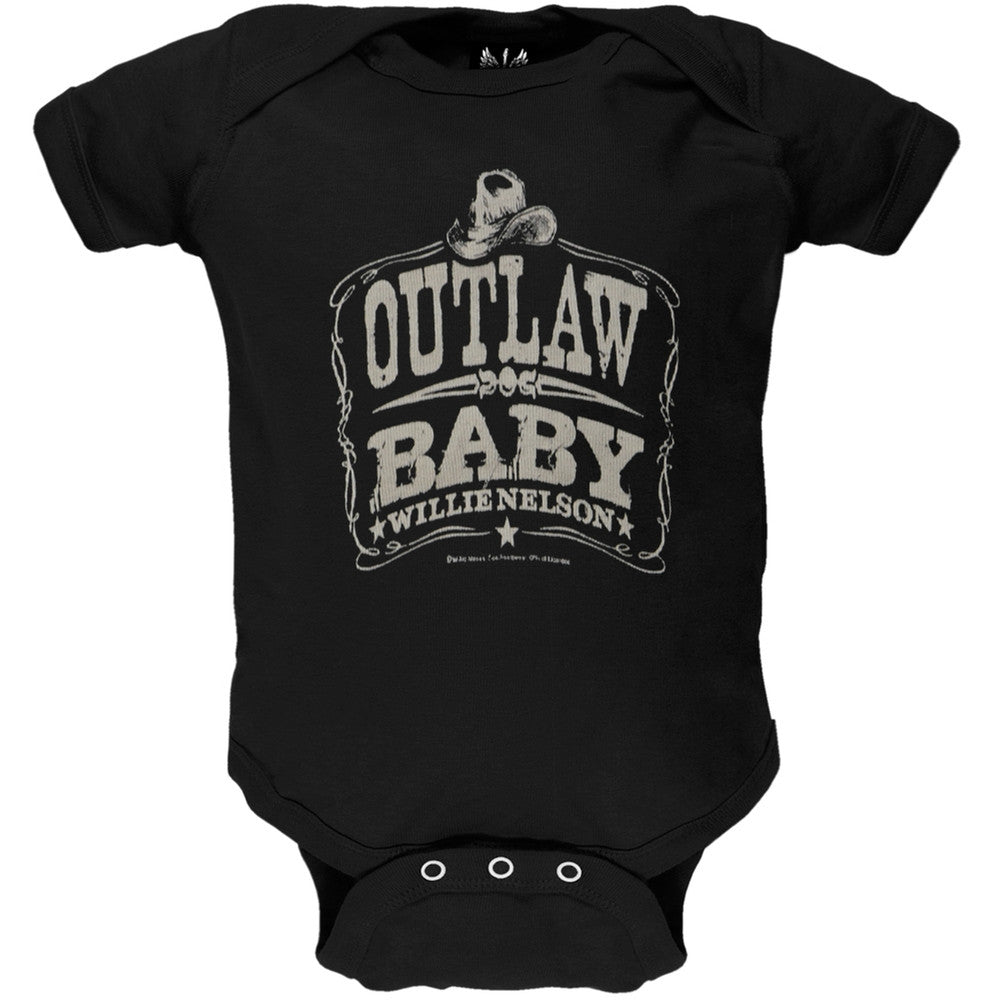 Willie Nelson - Outlaw Baby One Piece Baby One Piece Willie Nelson   