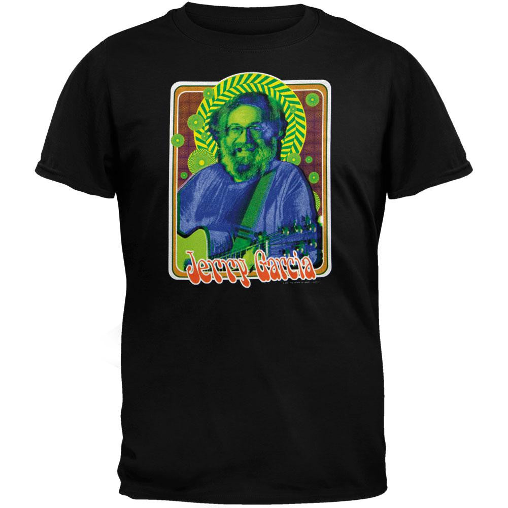 Jerry Garcia - Card T-Shirt Men's T-Shirts Jerry Garcia MD Black