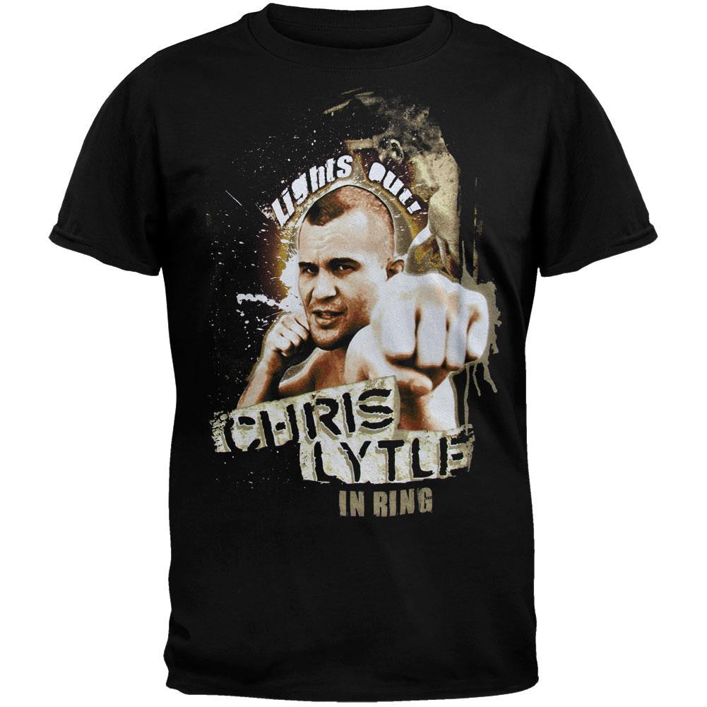 UFC - Chris Lytle T-Shirt Men's T-Shirts MMA LG Black 