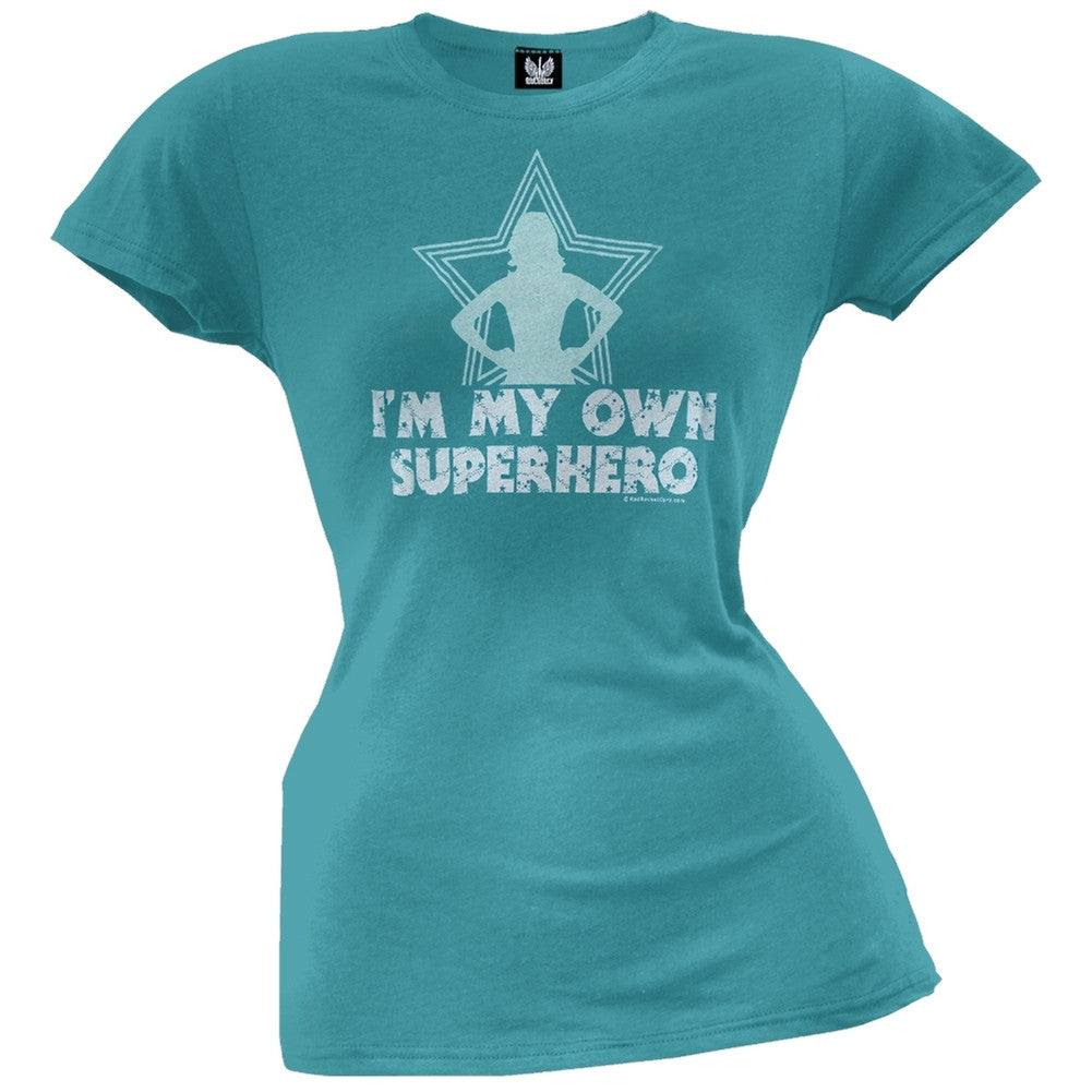 I'm My Own Superhero Juniors T-Shirt Juniors T-Shirts Old Glory   