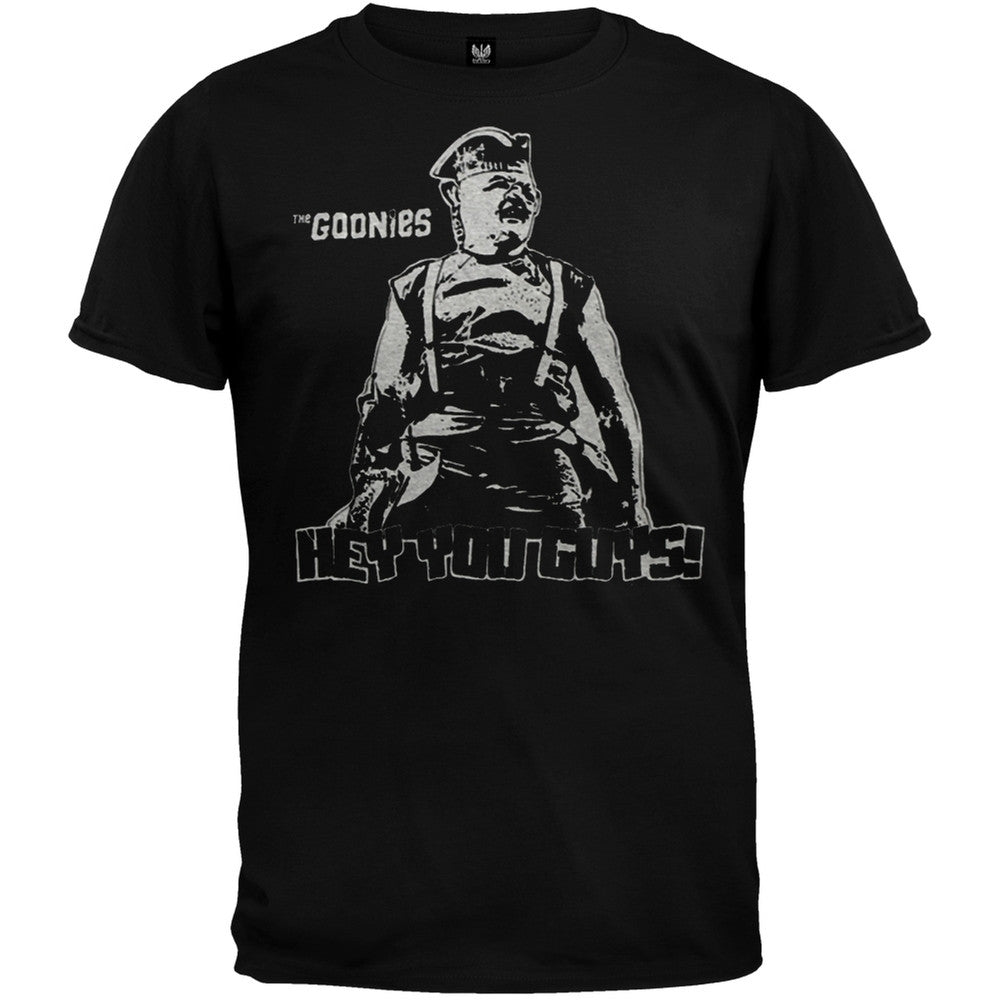 Goonies - Hey You Guys T-Shirt Men's T-Shirts Goonies MD Black 