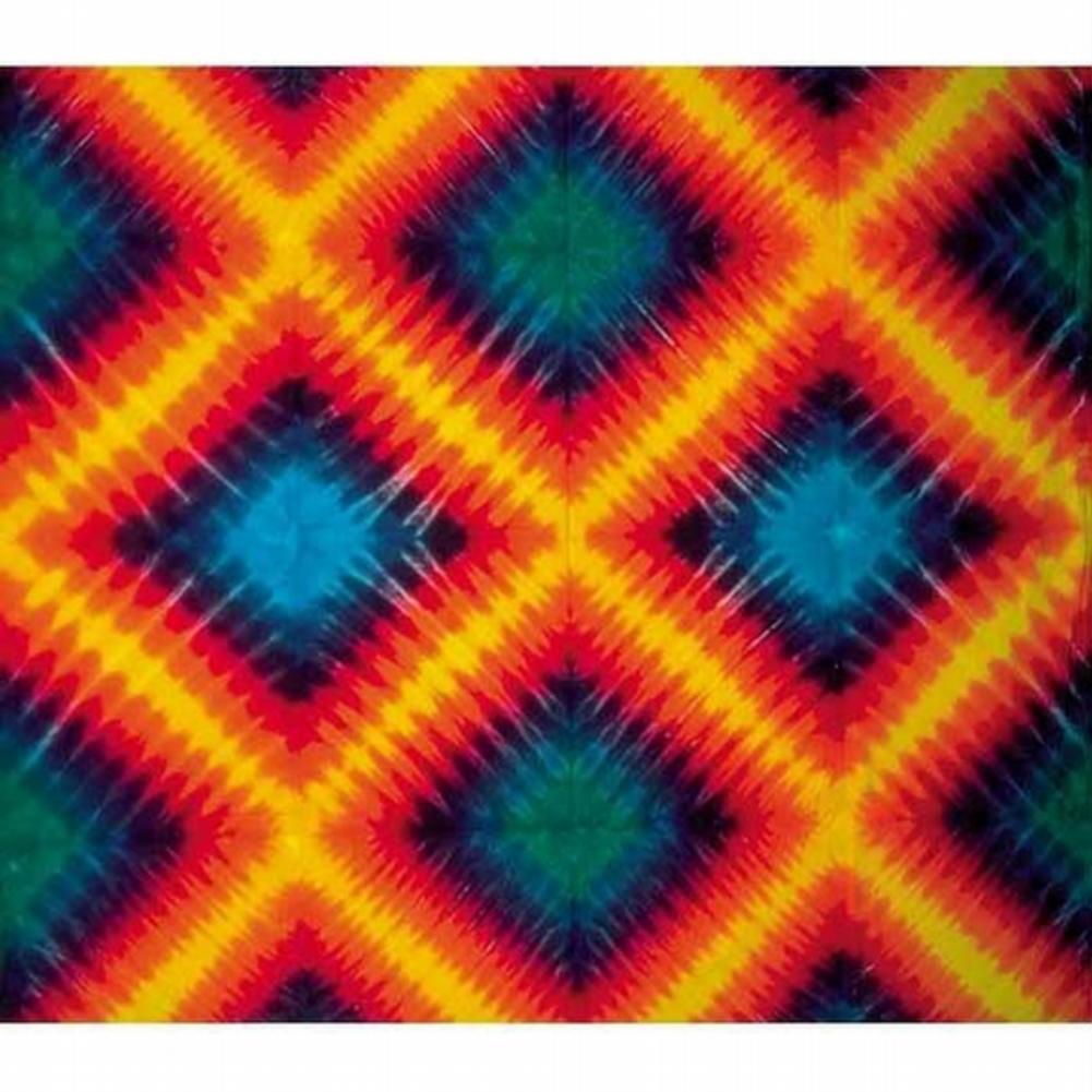 Diamonds Pattern - Tie Dye Tapestry Tapestries Old Glory   