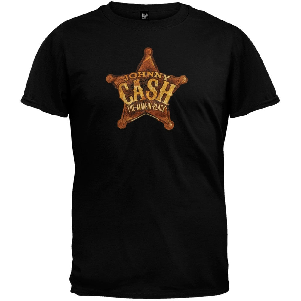 Johnny Cash - Star T-Shirt Men's T-Shirts Johnny Cash   