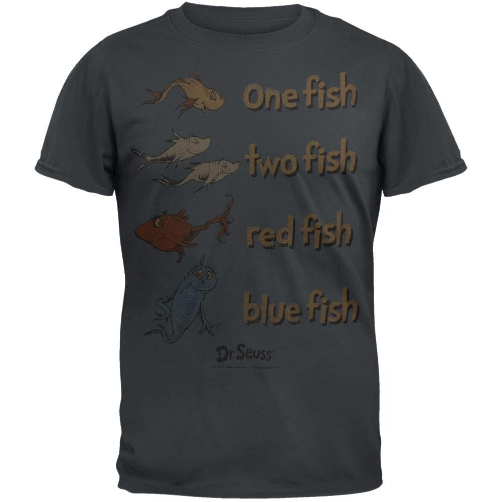 Dr. Seuss - Cover Shot T-Shirt Men's T-Shirts Dr. Seuss MD Grey