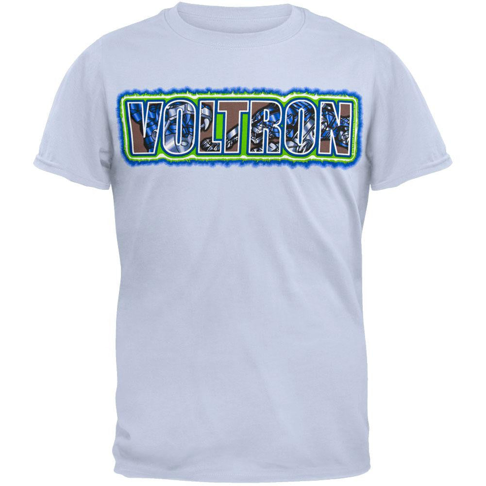 Voltron - Inset Logo Soft T-Shirt Men's T-Shirts Voltron LG Blue 