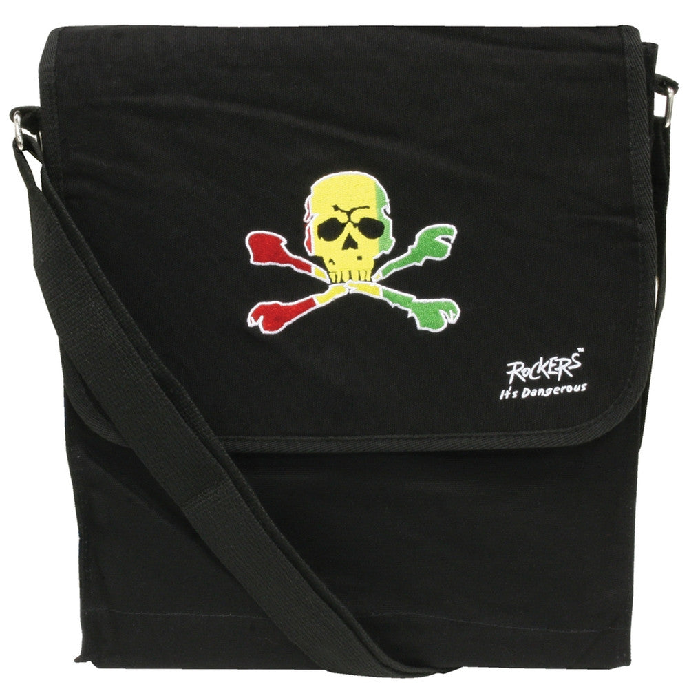 Skull And Crossbones Messenger Bag Messenger Bags Old Glory   