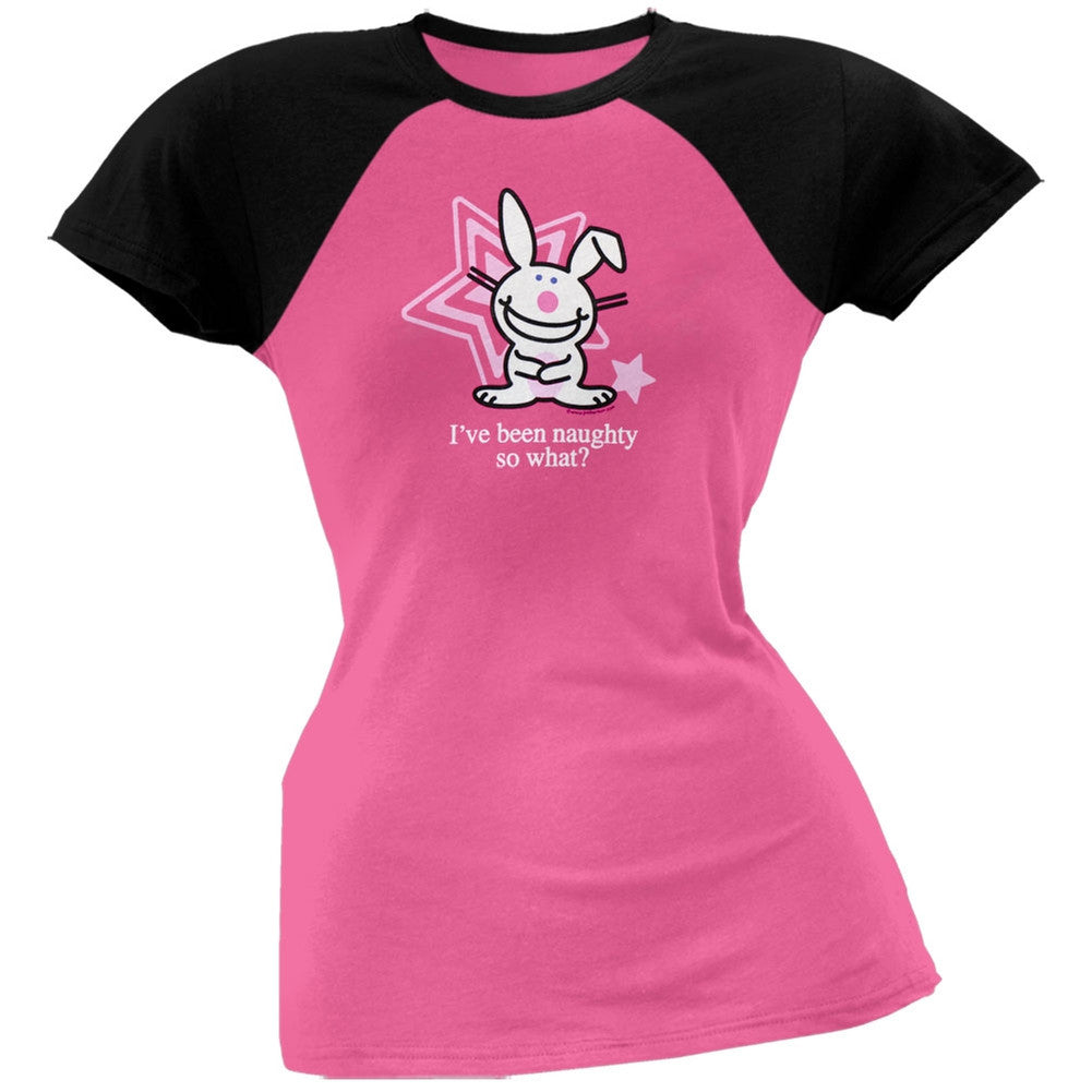 Happy Bunny - Been Naughty Women's Plus Size T-Shirt Women's T-Shirts Happy Bunny   