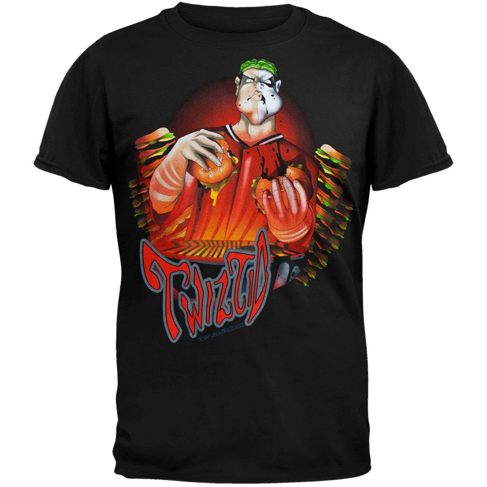 Twiztid - Fat Kid T-Shirt Men's T-Shirts Twiztid SM Black 