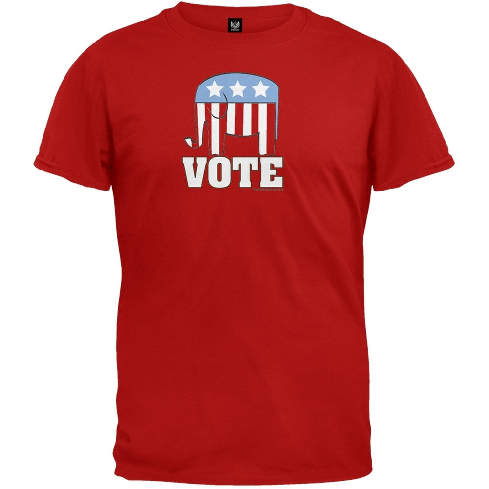 Vote Republican T-Shirt Men's T-Shirts Elections SM Multi 