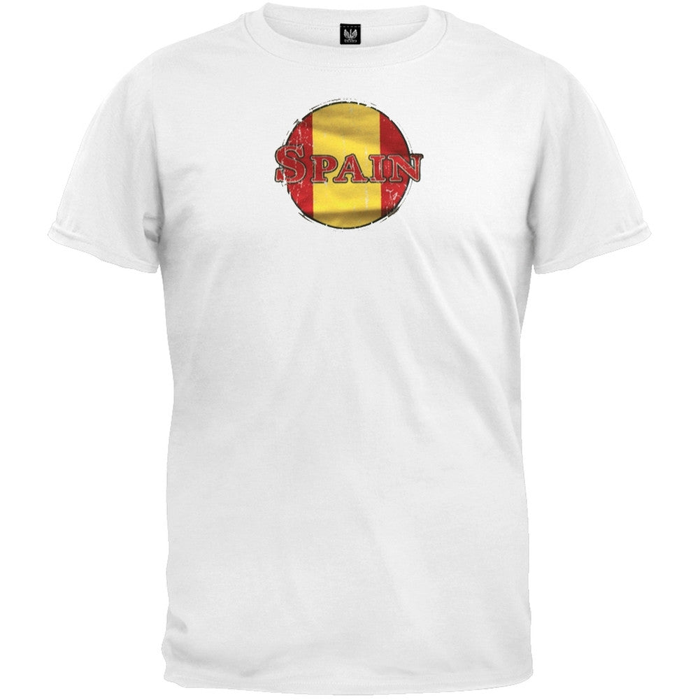 Spanish Flag Logo T-Shirt Men's T-Shirts Old Glory   