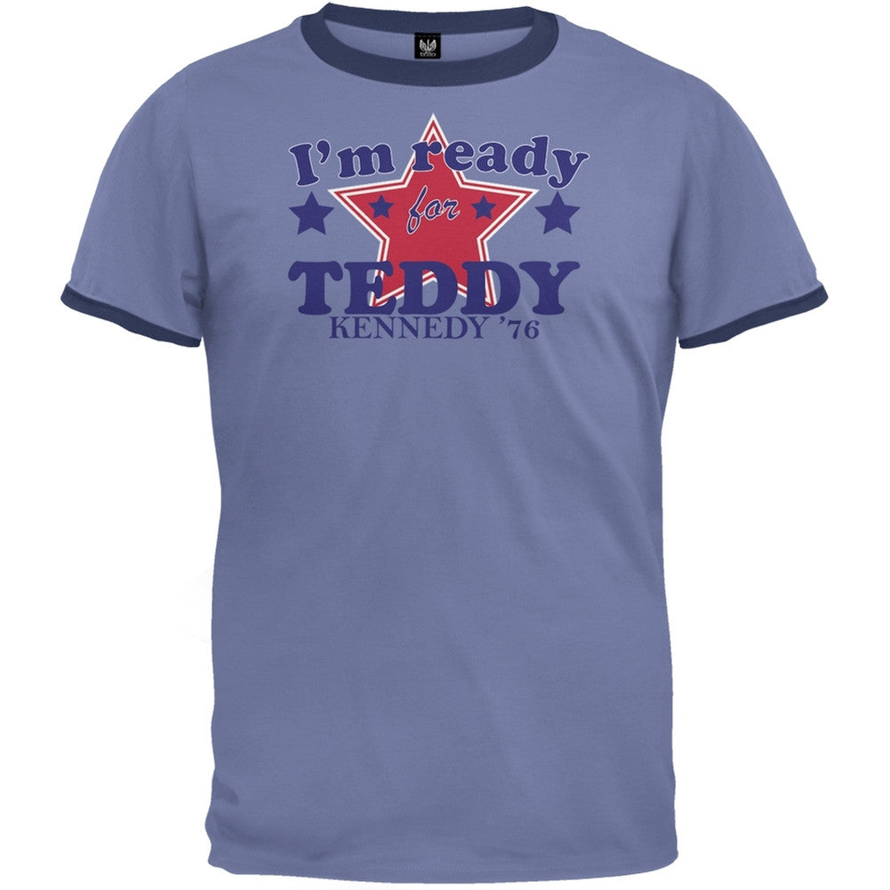 Ted Kennedy 1976 Vintage Campaign T-Shirt Men's T-Shirts Old Glory   