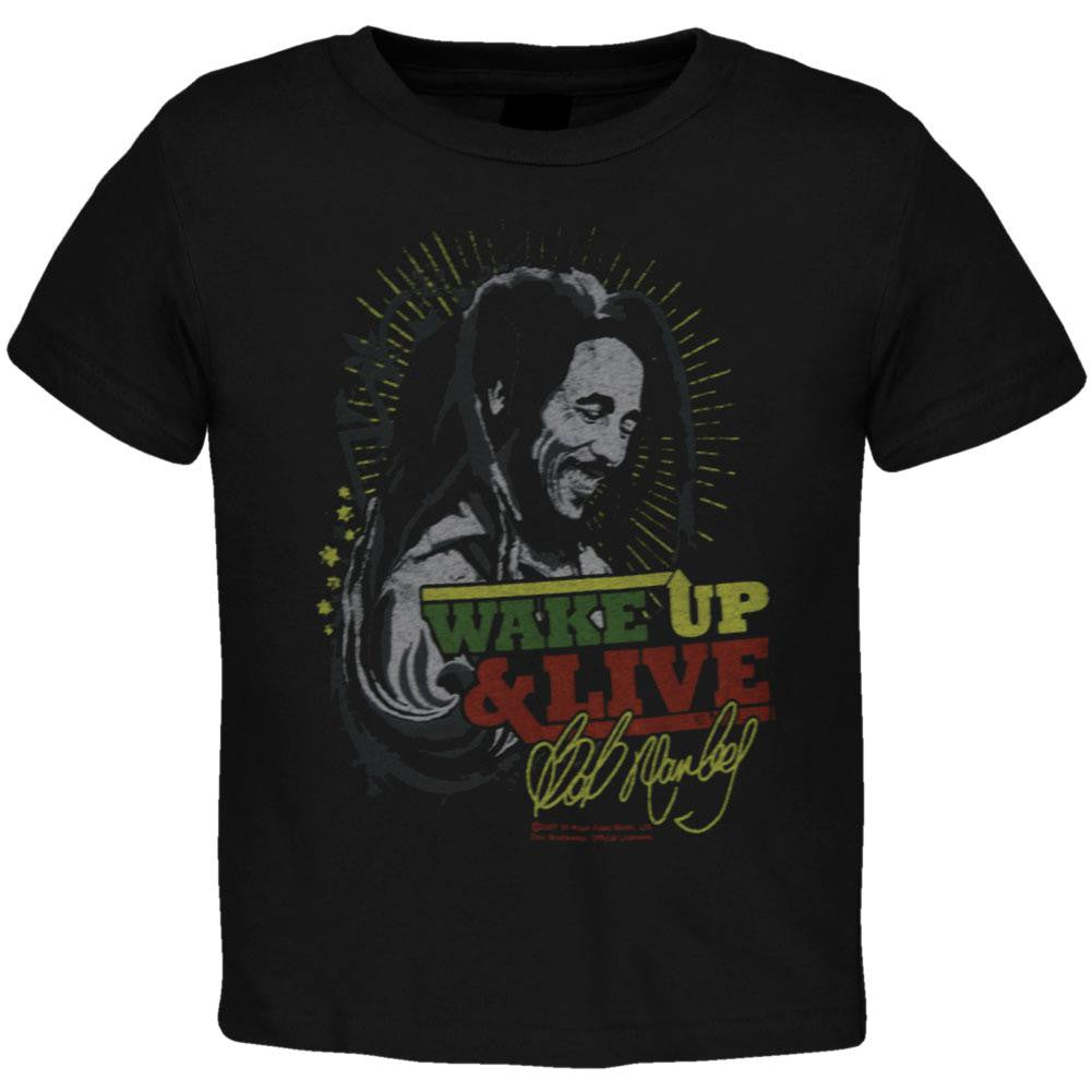 Bob Marley - Wake Up Infant T-Shirt Infant T-Shirts Bob Marley SM Black