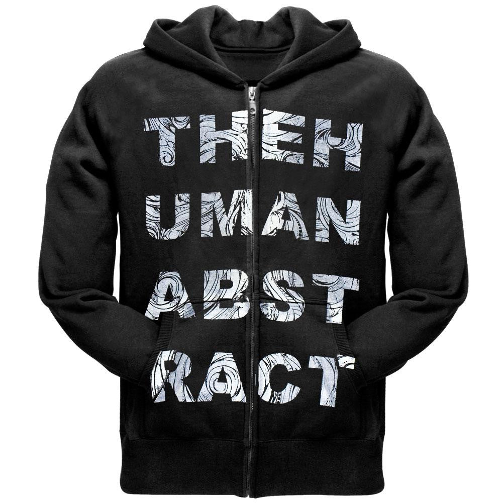 The Human Abstract - Logo Zip Hoodie Men's Hoodies The Human Abstract 2XL Black 