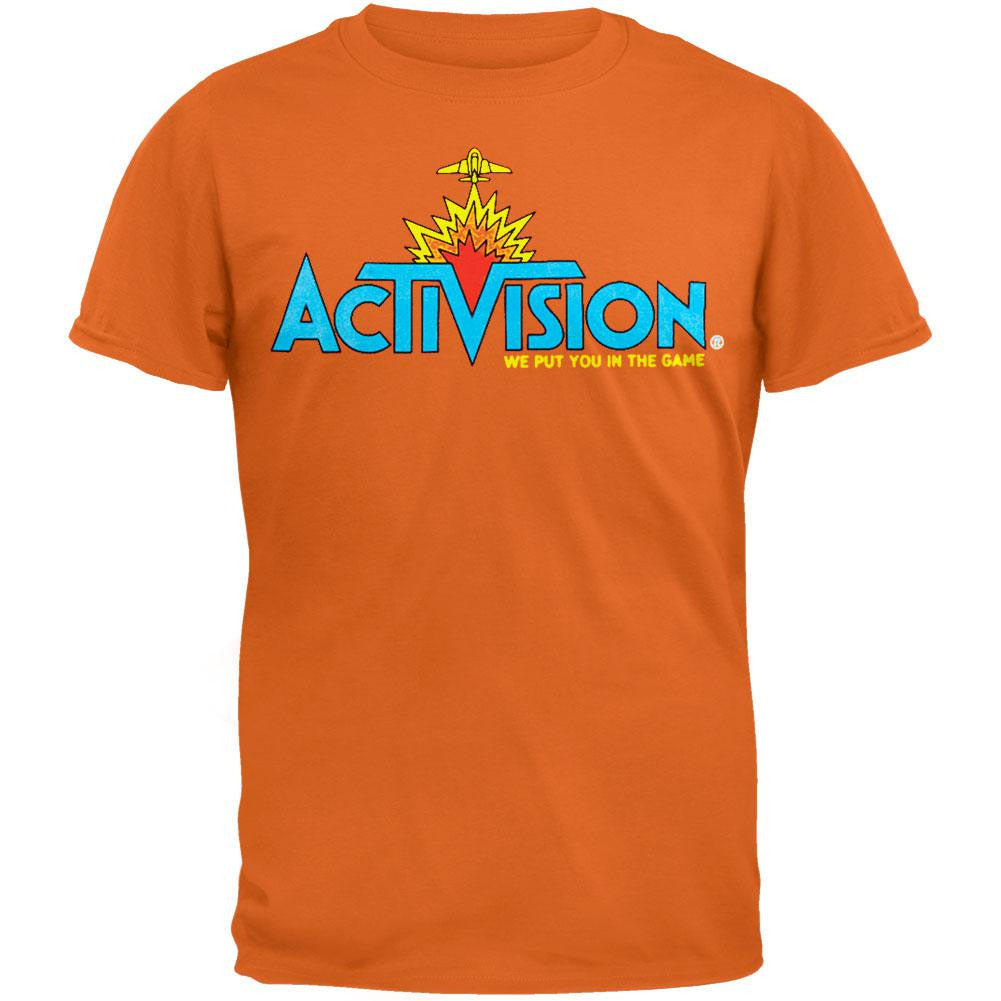 Activision - We Put Fun In The Game T-Shirt Men's T-Shirts Activision XL Orange 