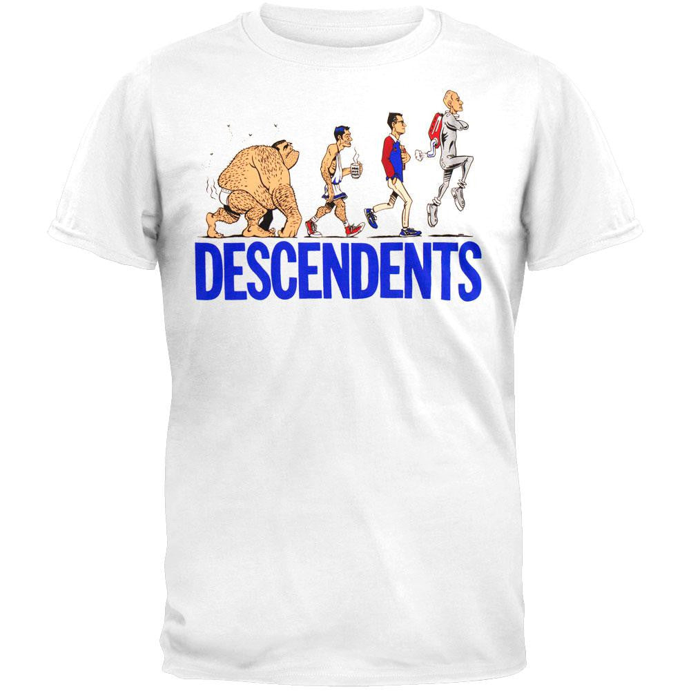 Descendents - Ascent Of Man Youth T-Shirt Youth T-Shirts Descendents LG White 