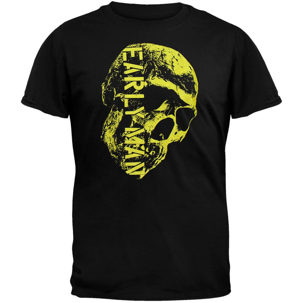 Early Man Skull T-Shirt Men's T-Shirts Early Man   