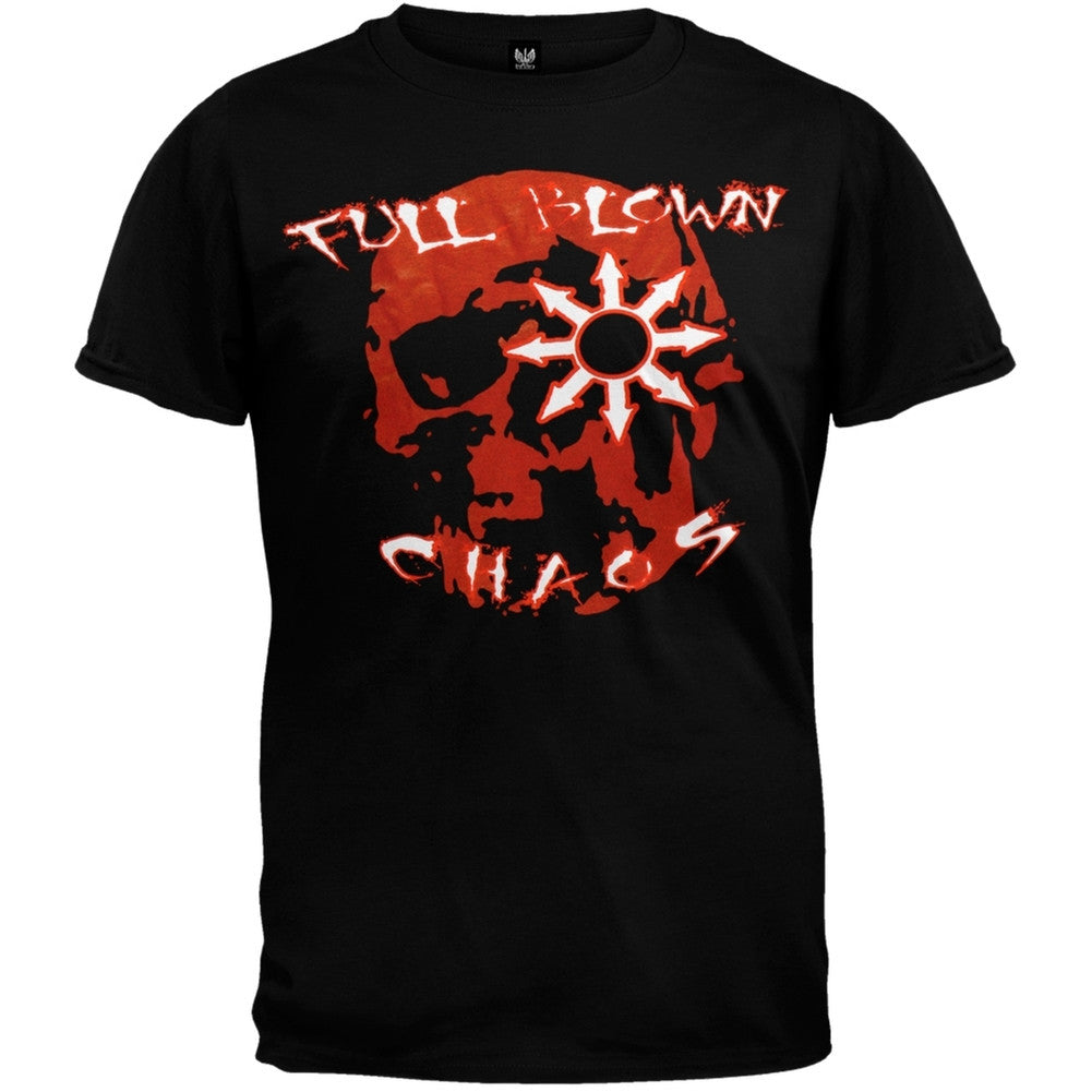 Full Blown Chaos - Skull T-Shirt Men's T-Shirts Full Blown Chaos   