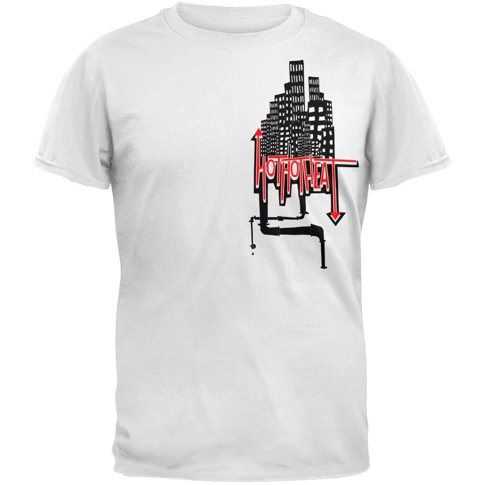 Hot Hot Heat - City T-Shirt Men's T-Shirts Hot Hot Heat MD White 