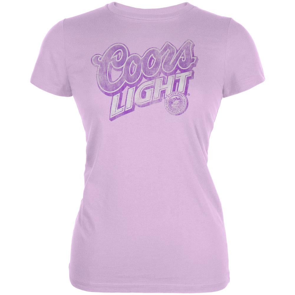 Coors - Silver Bullet Juniors T-Shirt Juniors T-Shirts Coors LG Pink 