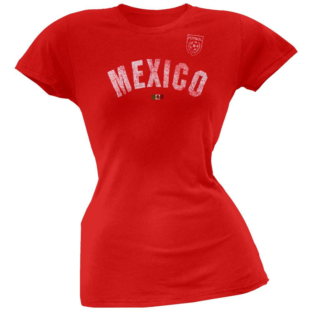 Mexico Juniors Soccer T-Shirt Juniors T-Shirts Old Glory   