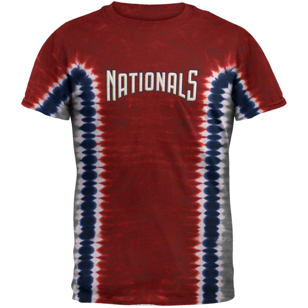 Washington Nationals -  Young #21 Tie Dye T-Shirt Men's T-Shirts Washington Nationals 2XL Red 