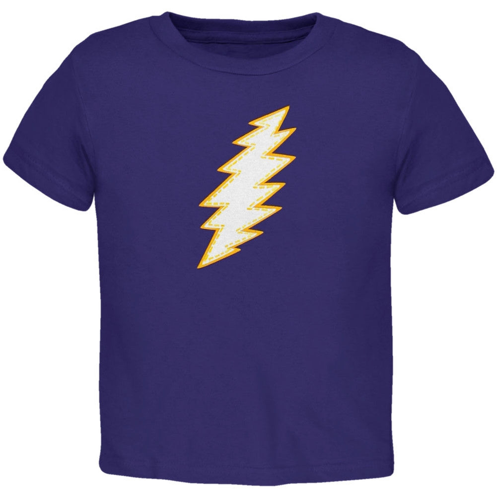 Grateful Dead - Purple Bolt Toddler T-Shirt Toddler T-Shirts Grateful Dead   
