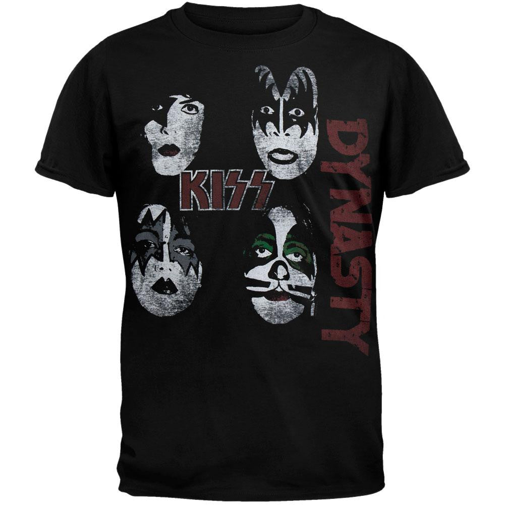 Kiss - Dynasty T-Shirt Men's T-Shirts Kiss SM Black 