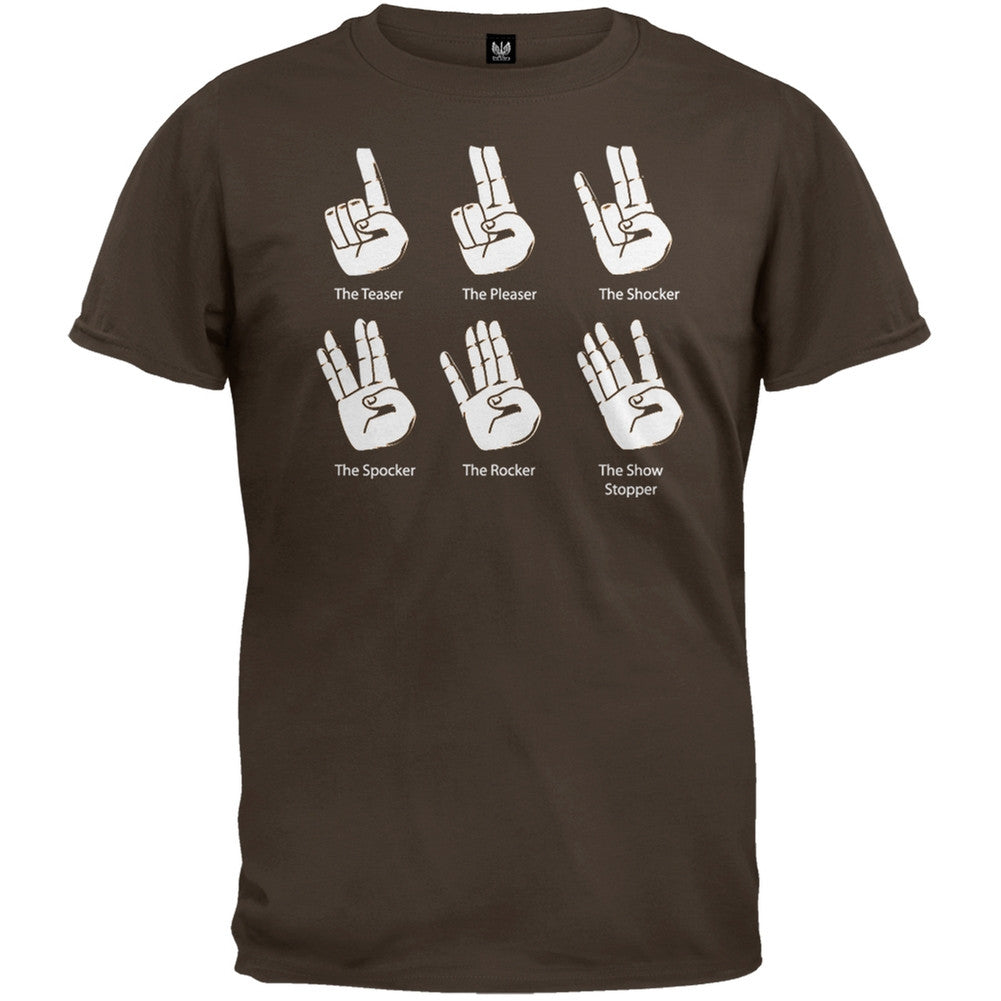 Finger Techniques T-Shirt Men's T-Shirts Old Glory   