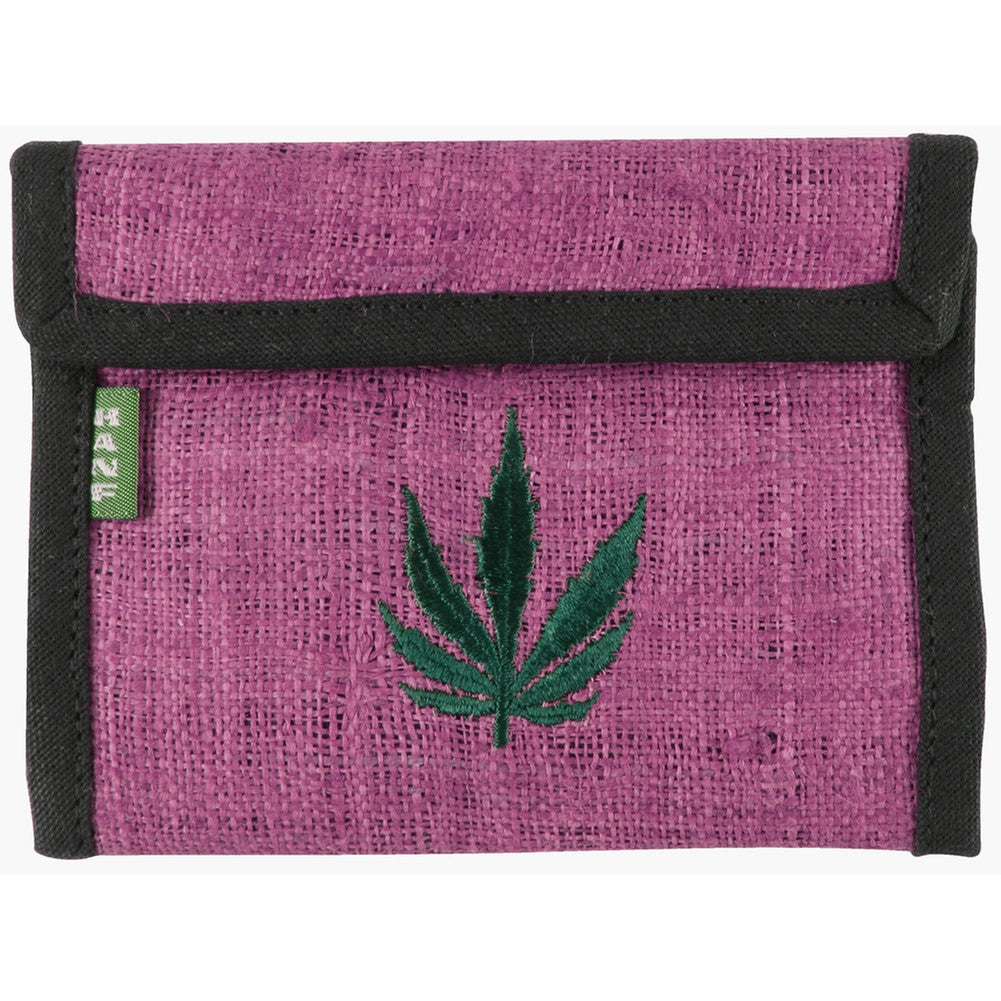 Pot Leaf Logo Pink Hemp Wallet Wallets Old Glory   