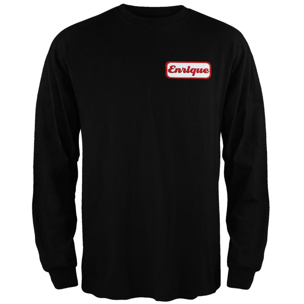 Enrique Iglesias - Gasoline Long Sleeve T-Shirt Men's Long Sleeves Enrique Iglesias 2XL Black 