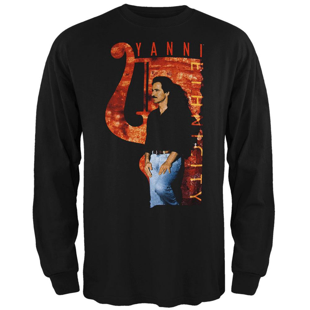 Yanni - Sunset Sounds Long Sleeve Men's Long Sleeves Yanni 2XL Black 