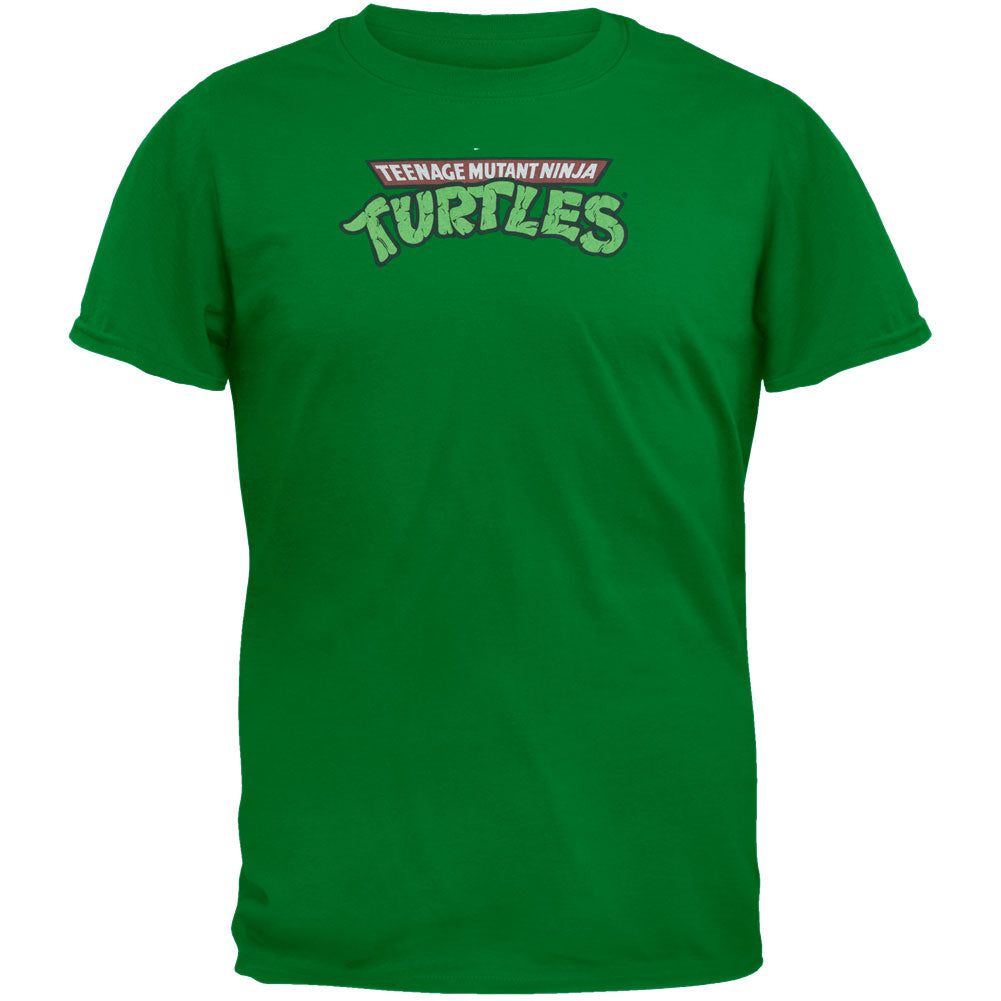 Teenage Mutant Ninja Turtles - Logo Soft T-Shirt Men's T-Shirts Teenage Mutant Ninja Turtles 2XL Green 