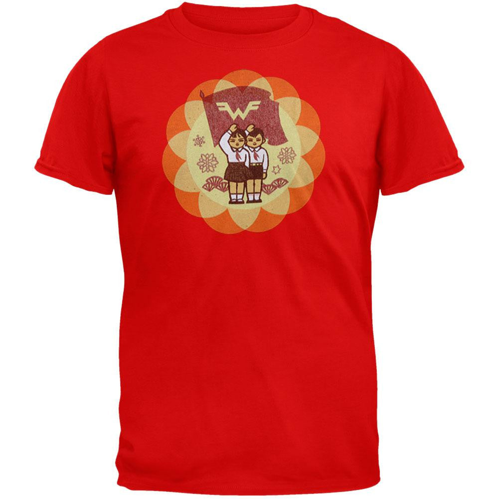 Weezer - Propaganda T-Shirt Men's T-Shirts Weezer XL Red 