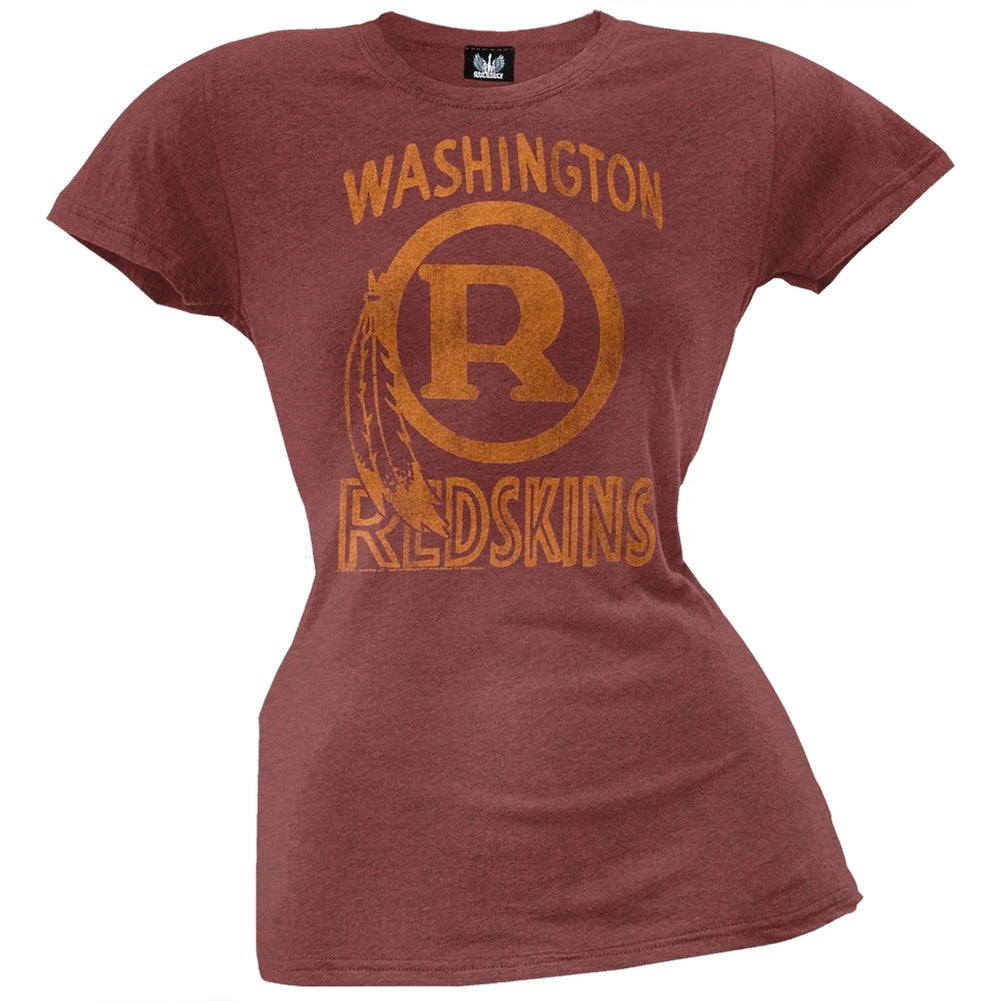 Washington Redskins - Classic Logo Juniors T-Shirt Juniors T-Shirts Washington Redskins SM Red 