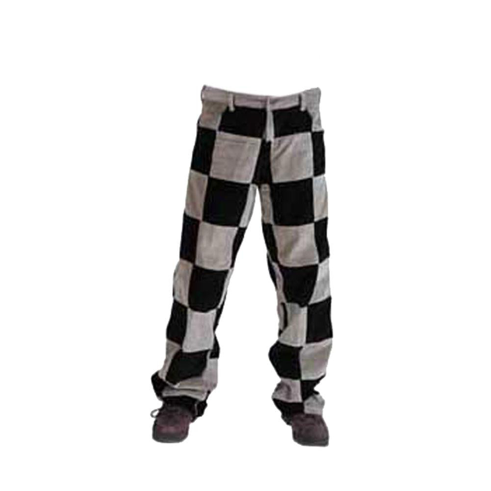 Patchwork Pants Black/Tan Men's Pants Old Glory SM Multi 