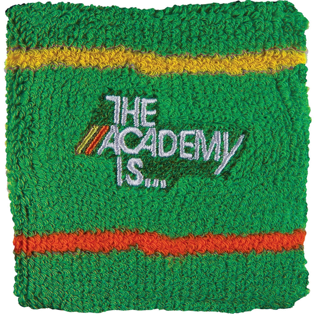 The Academy Is - Logo Green Wristband Wristbands Old Glory   