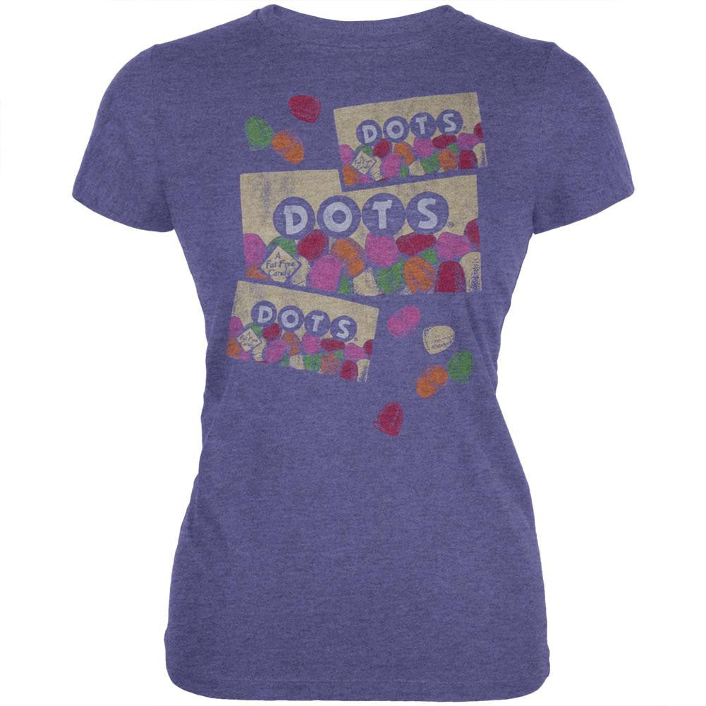 Dots - Logo Juniors T-Shirt Juniors T-Shirts Dots LG Purple 