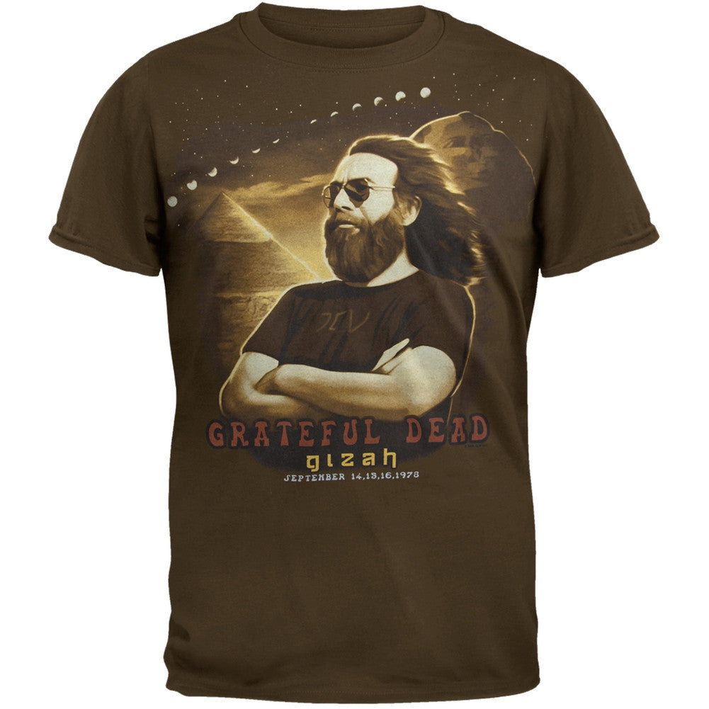 Grateful Dead - Desert Face Overdye T-Shirt Men's T-Shirts Grateful Dead MD Brown