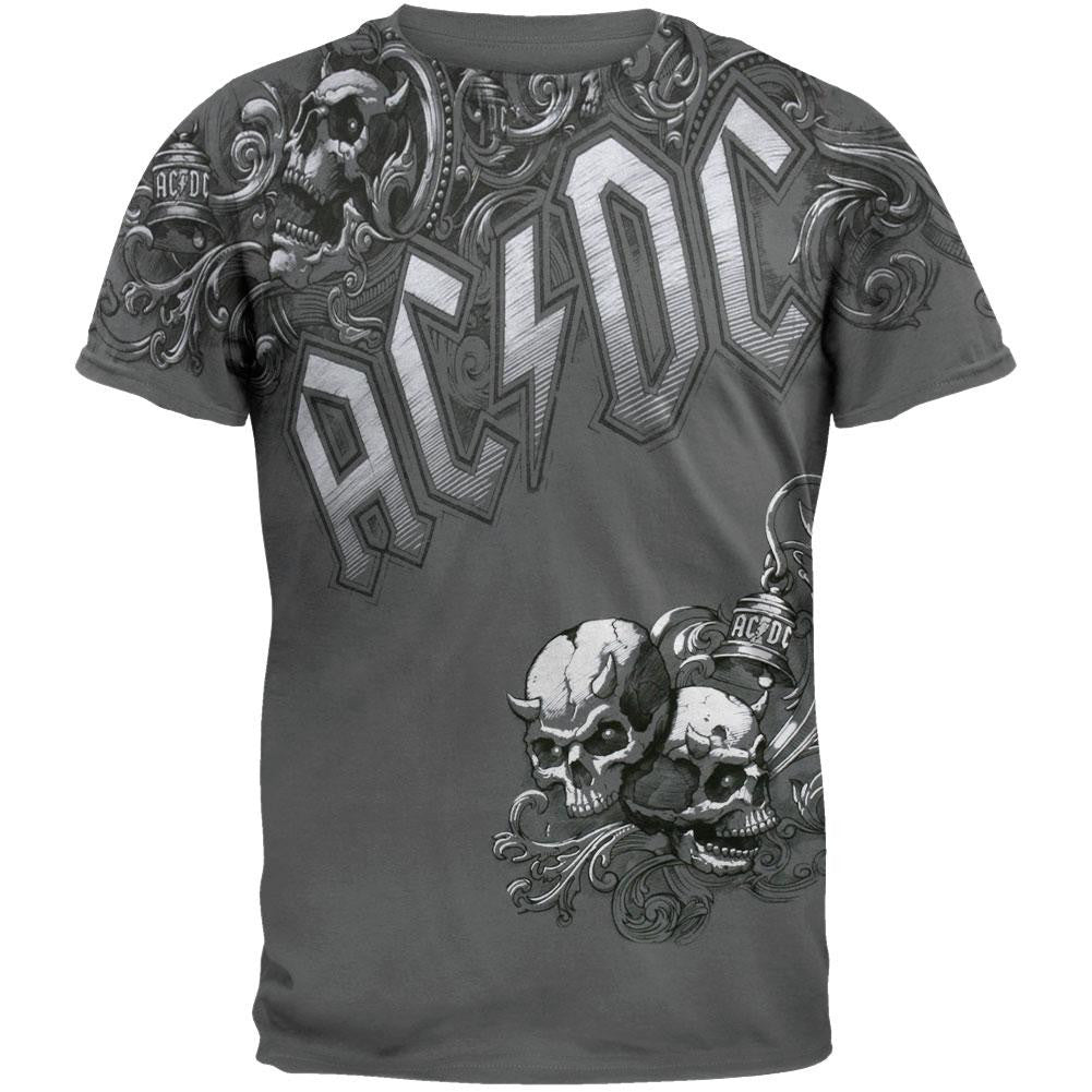 AC/DC - Night Prowler Soft T-Shirt Men's T-Shirts AC/DC MD Grey