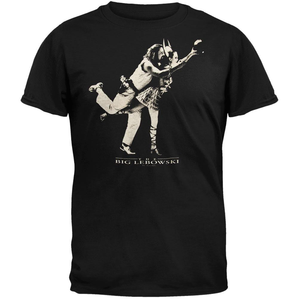 Big Lebowski - Dude & Maude T-Shirt Men's T-Shirts The Big Lebowski SM Black 